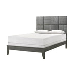 Ensemble de chambre à coucher Sim 3 pièces, panneaux gris anthracite
