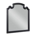 Ensemble de chambre à coucher capitonné Taylor Black 5 pièces