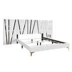 Ensemble de chambre à coucher 3 pièces de luxe contemporain CraftPorch