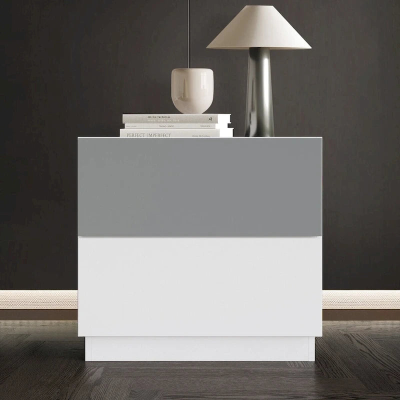 Ensemble de chambre à coucher 3 pièces de luxe contemporain CraftPorch