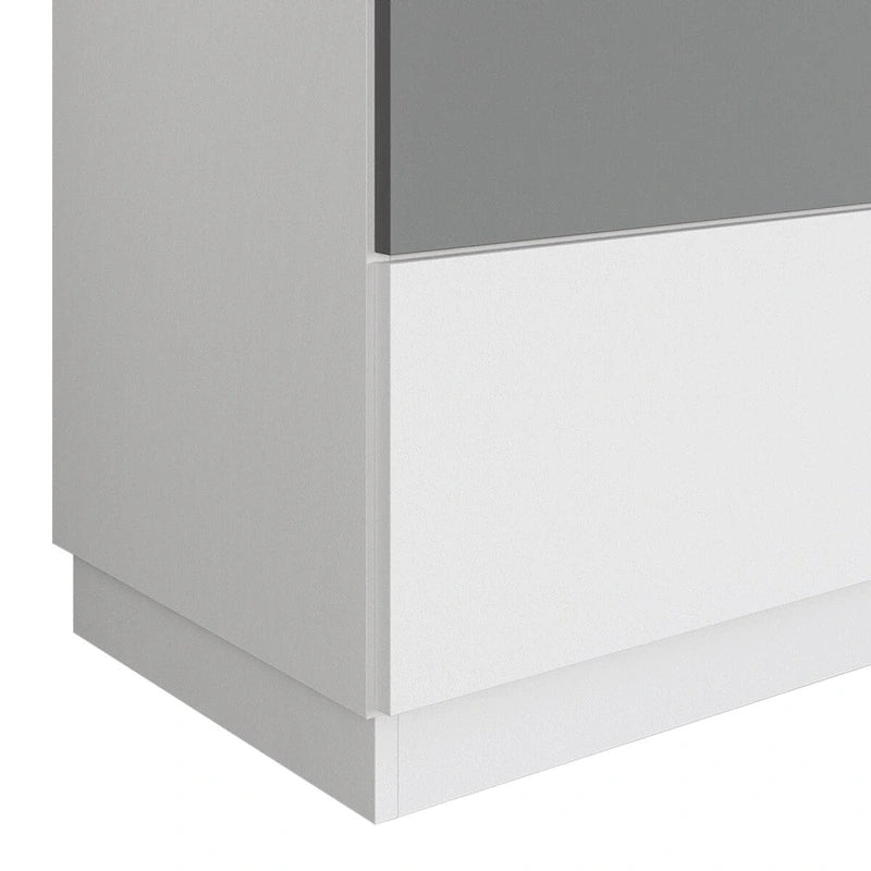 Ensemble de chambre à coucher 3 pièces de luxe contemporain CraftPorch