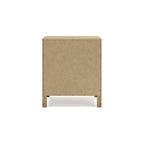 Tête de lit à panneaux marron clair Signature Design by Ashley Bermacy avec 2 tables de chevet