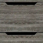 Ensemble de chambre à coucher vintage en bois CraftPorch 4 pièces
