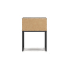 Tête de lit à panneaux miel avec commode et table de chevet Signature Design by Ashley Deanlow