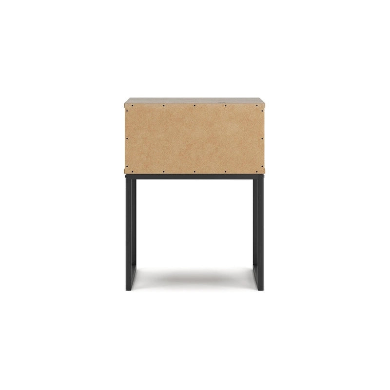Tête de lit à panneaux miel avec commode et table de chevet Signature Design by Ashley Deanlow