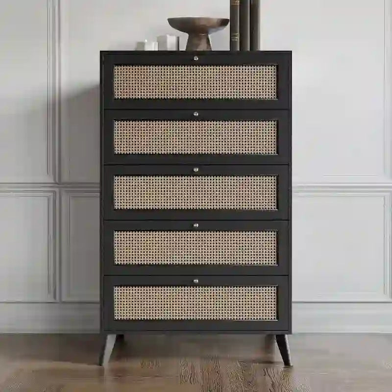 Ensemble de chambre à coucher moderne du milieu du siècle CraftPorch 4 pièces
