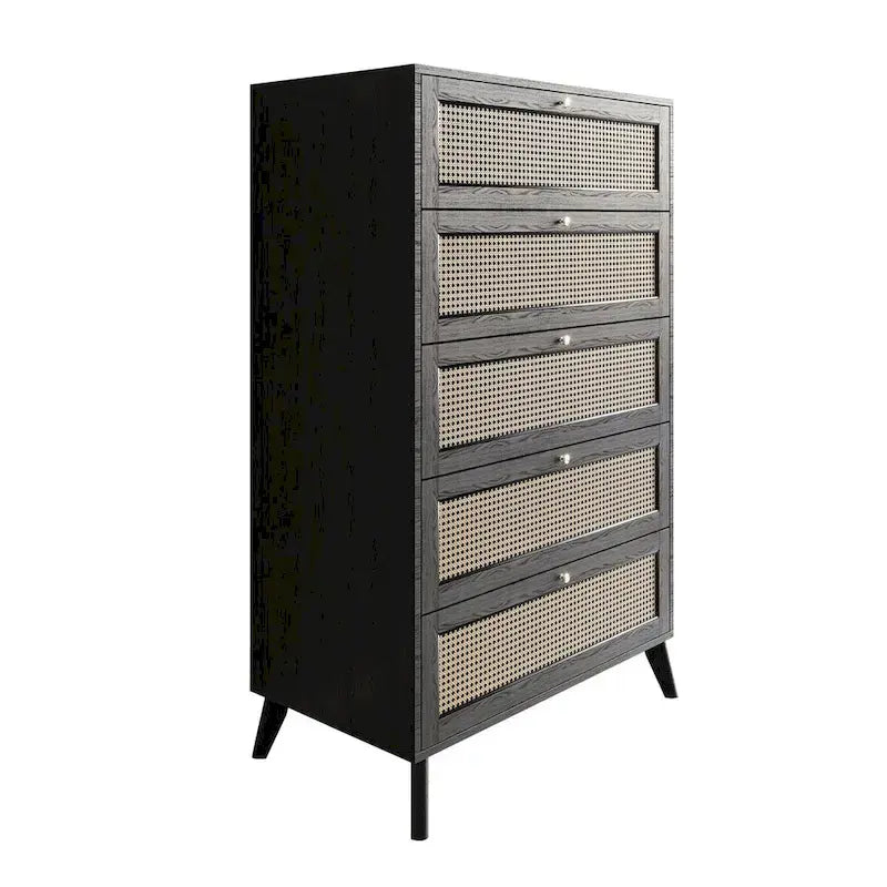 Ensemble de chambre à coucher moderne du milieu du siècle CraftPorch 4 pièces