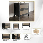 Ensemble de chambre à coucher moderne du milieu du siècle CraftPorch 4 pièces