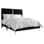 Set camera da letto contemporanea CraftPorch da 4 pezzi