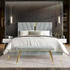 Set camera da letto contemporanea CraftPorch da 4 pezzi