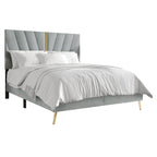 Set camera da letto contemporanea CraftPorch da 4 pezzi