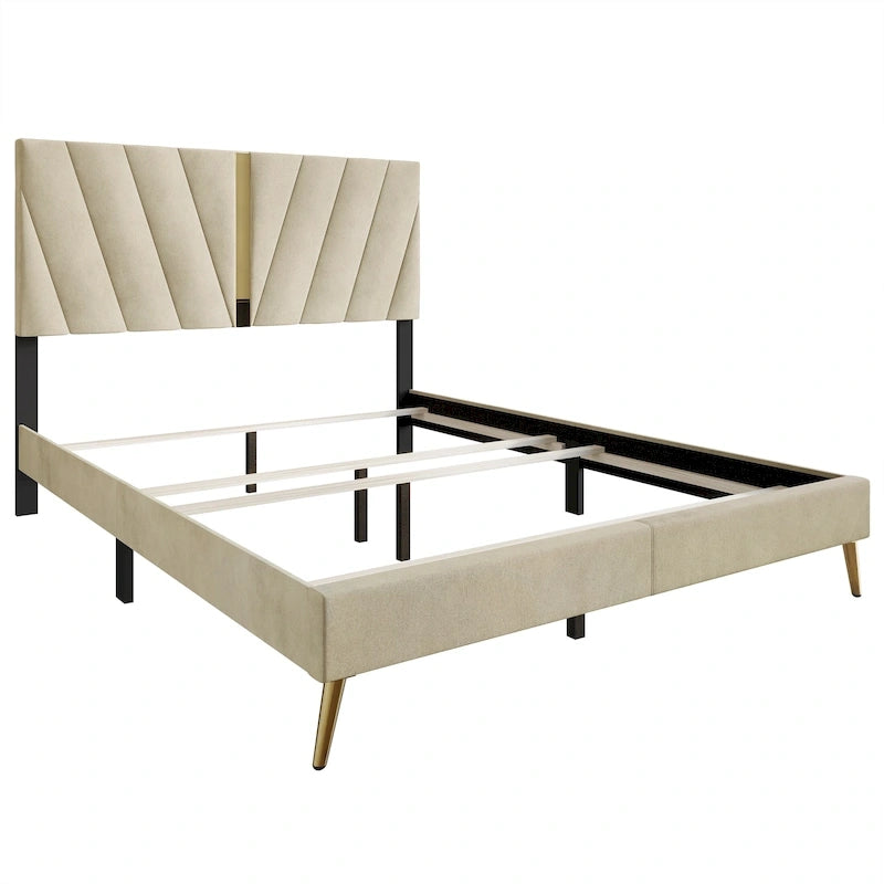 Set camera da letto contemporanea CraftPorch da 4 pezzi