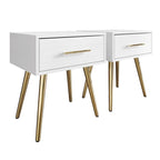 Set camera da letto contemporanea CraftPorch da 4 pezzi