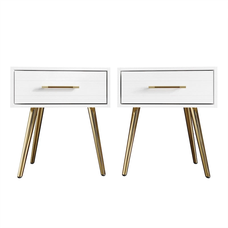 Set camera da letto contemporanea CraftPorch da 4 pezzi