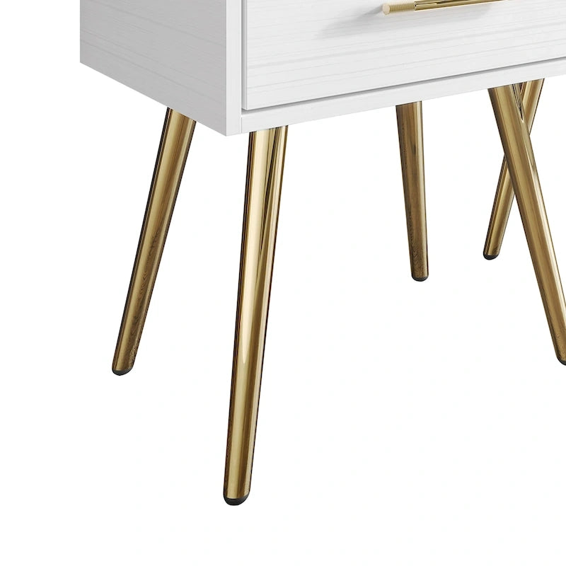 Set camera da letto contemporanea CraftPorch da 4 pezzi