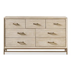 Ensemble de chambre à coucher Furniture of America Drayden Transitional en chêne massif, comprenant une commode 3 pièces et 2 tables de chevet.