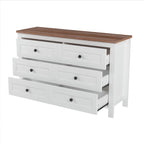 Ensemble de chambre à coucher 3 pièces comprenant un lit plateforme queen avec table de chevet et commode de rangement