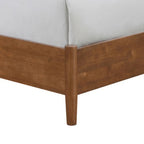 Ensemble de chambre à coucher 5 pièces Beau Midcentury en noyer pour lit queen de Furniture of America