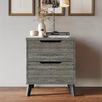 Ensemble de chambre à coucher vintage en bois CraftPorch 5 pièces