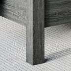 Ensemble de chambre à coucher vintage en bois CraftPorch 5 pièces