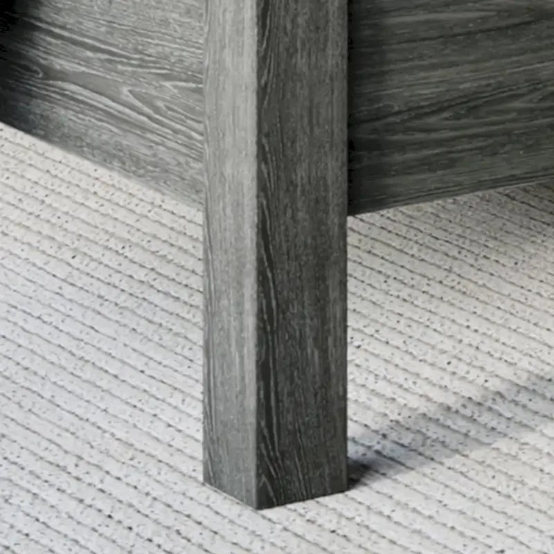 Ensemble de chambre à coucher vintage en bois CraftPorch 5 pièces