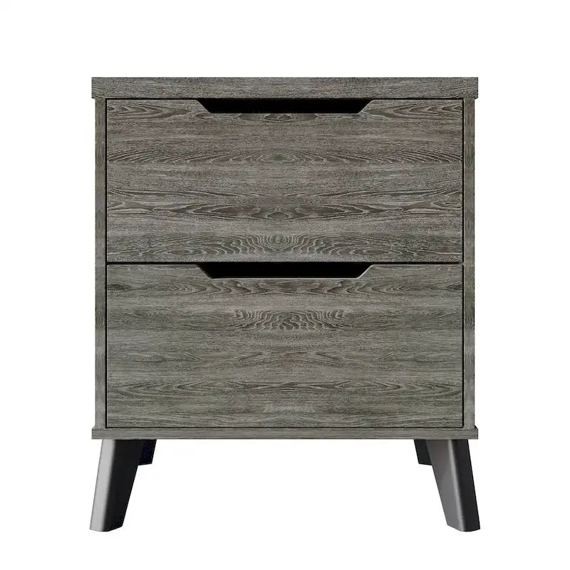 Ensemble de chambre à coucher vintage en bois CraftPorch 5 pièces
