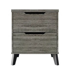 Ensemble de chambre à coucher vintage en bois CraftPorch 5 pièces