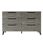 Ensemble de chambre à coucher vintage en bois CraftPorch 5 pièces