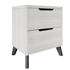 Ensemble de chambre à coucher vintage en bois CraftPorch 5 pièces