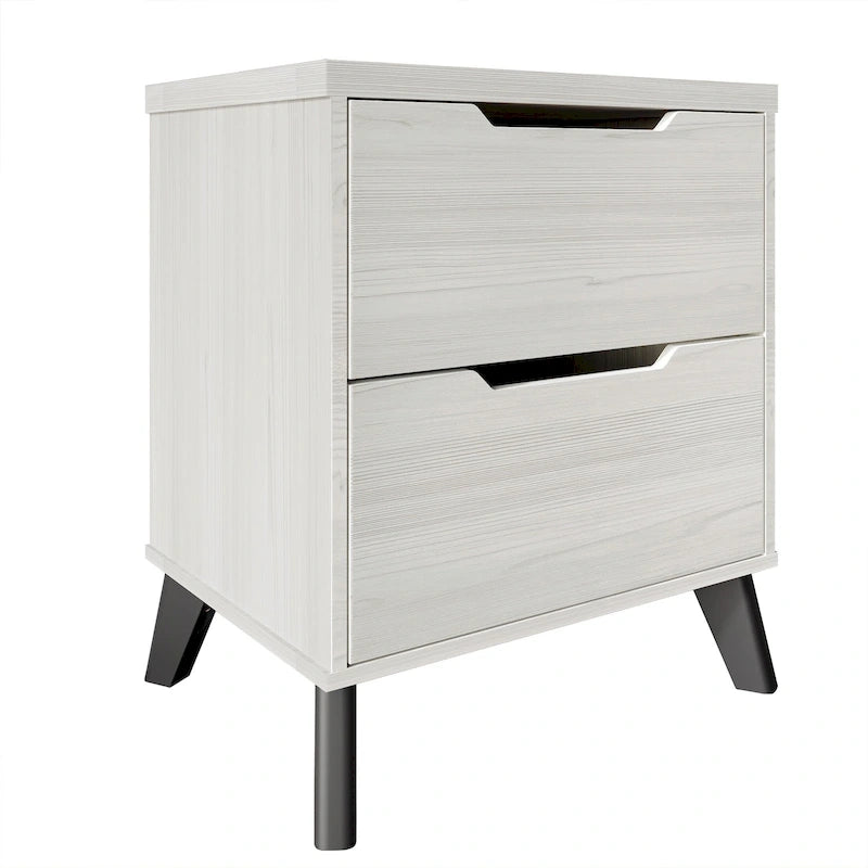 Ensemble de chambre à coucher vintage en bois CraftPorch 5 pièces