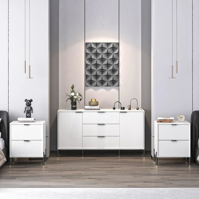 Ensemble de chambre à coucher 3 pièces