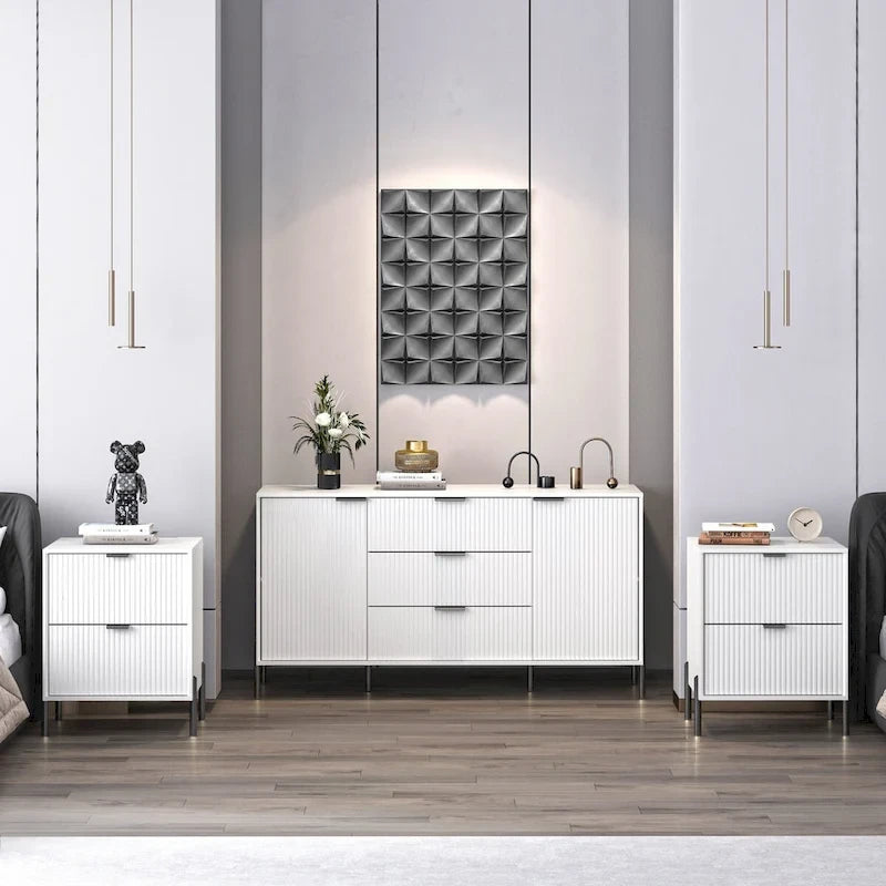 Ensemble de chambre à coucher 3 pièces