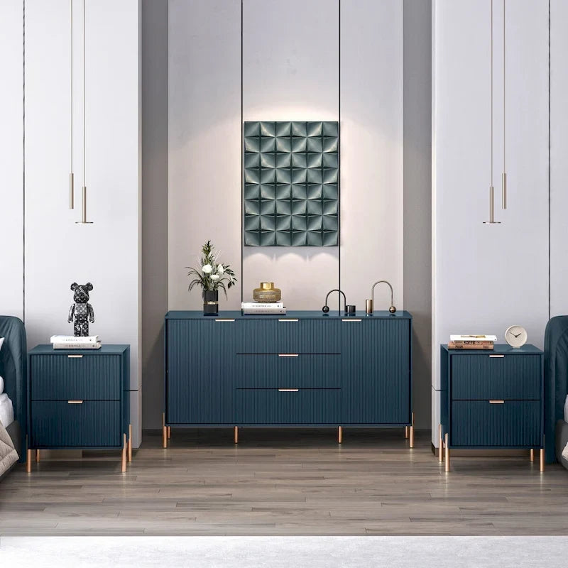 Ensemble de chambre à coucher 3 pièces