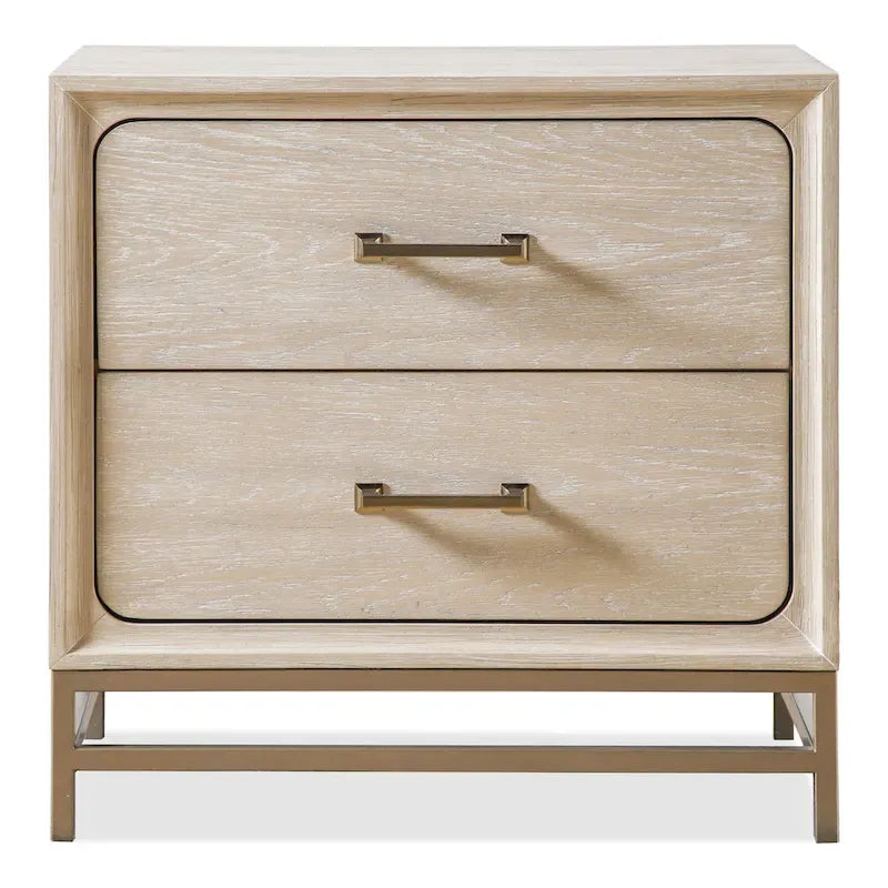 Ensemble de chambre à coucher Furniture of America Drayden Transitional en chêne massif, comprenant une commode 3 pièces et 2 tables de chevet.
