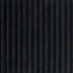 Ensemble de chambre à coucher CraftPorch en velours côtelé noir 4 pièces, style moderne du milieu du siècle, avec meubles marron