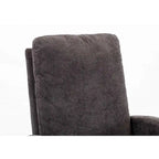 Un salon moderne avec un fauteuil à bascule confortable