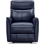 Fauteuil inclinable zéro gravité en cuir pleine fleur avec appuie-tête motorisé