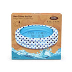 Mini/Pataugeoire CocoNut Outdoor Rae Dunn 54 - Motif à pois indigo
