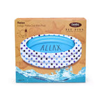 Mini/Pataugeoire CocoNut Outdoor Rae Dunn 54 - Motif à pois indigo