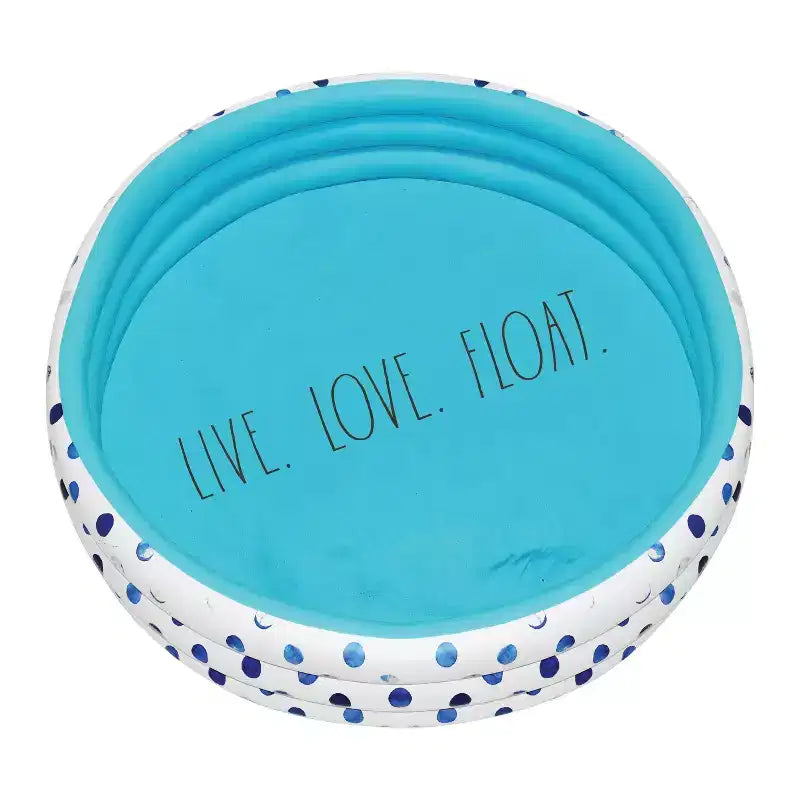 Mini/Pataugeoire CocoNut Outdoor Rae Dunn 54 - Motif à pois indigo