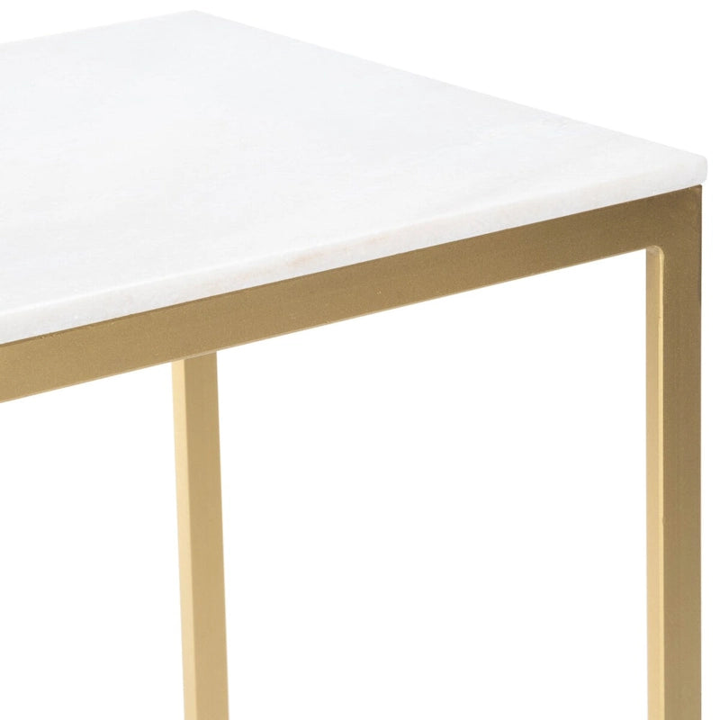 Table d'appoint en marbre