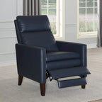 Fauteuil inclinable à pousser en similicuir