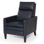 Fauteuil inclinable à pousser en similicuir