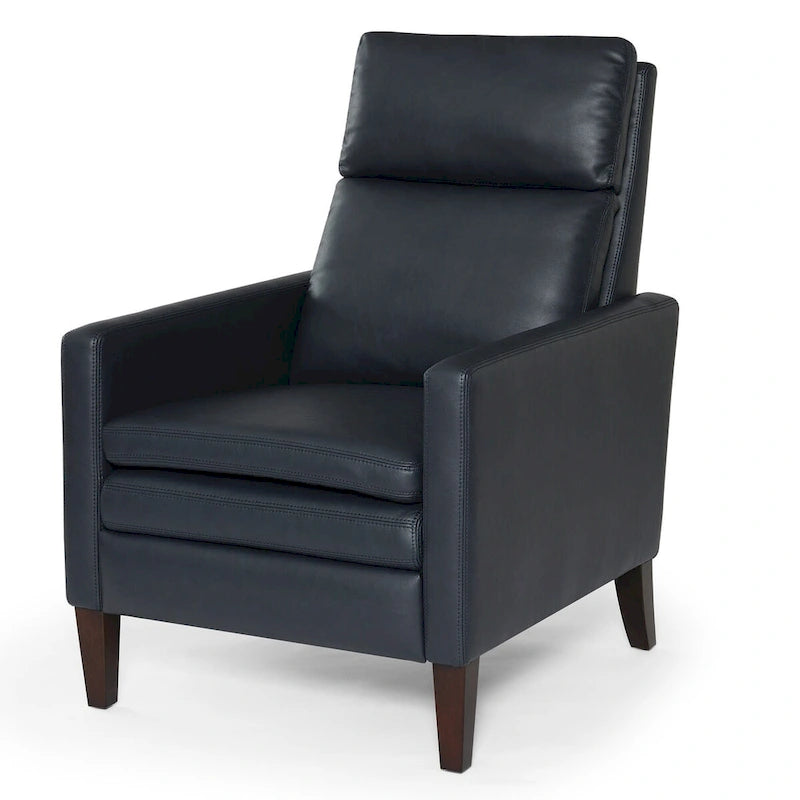 Fauteuil inclinable à pousser en similicuir