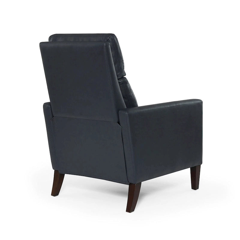 Fauteuil inclinable à pousser en similicuir