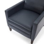 Fauteuil inclinable à pousser en similicuir
