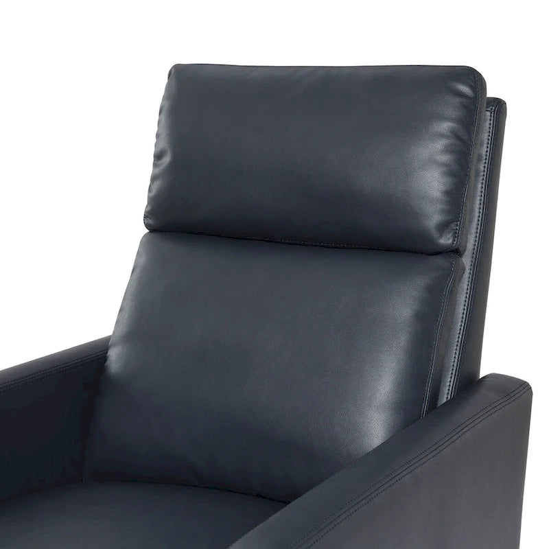 Fauteuil inclinable à pousser en similicuir