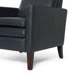 Fauteuil inclinable à pousser en similicuir