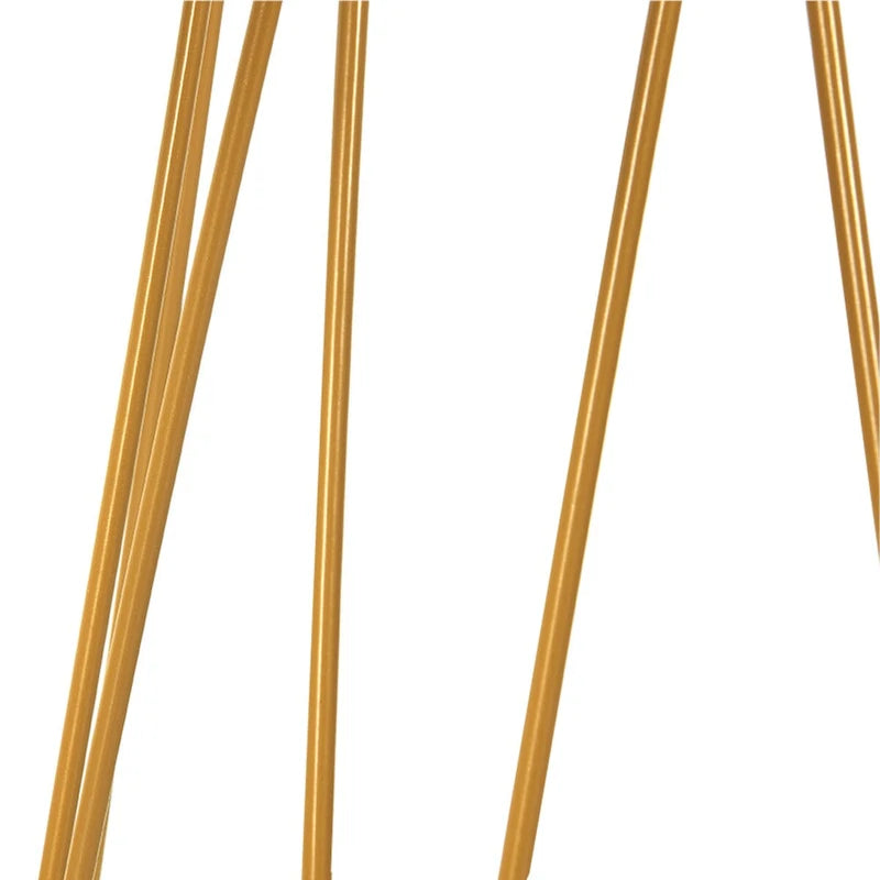 Table d'appoint ronde à 2 niveaux avec plateau en faux marbre pour salon