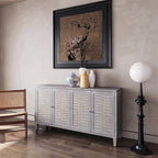 Meuble d'appoint 4 portes Meuble en bois Buffet de rangement